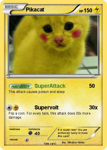 Pokemon Pikacat