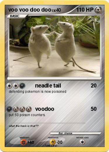 Pokemon voo voo doo doo