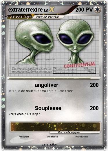 Pokemon extraterrextre