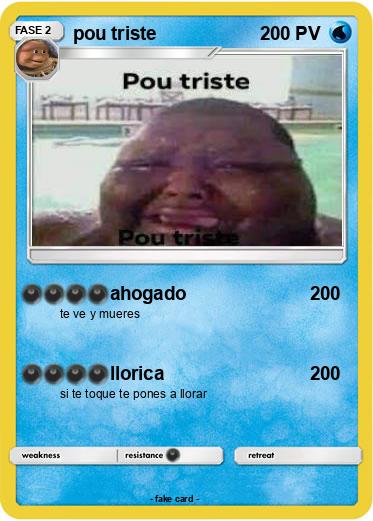 Pokemon pou triste