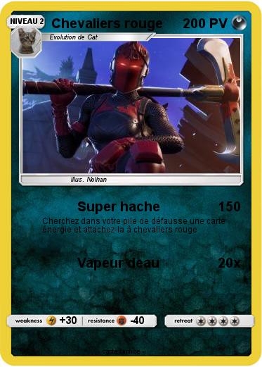 Pokemon Chevaliers rouge
