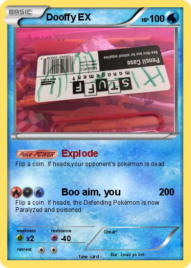 Pokemon Dooffy EX