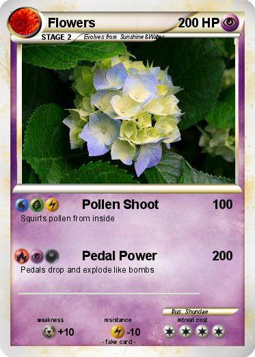 Pokemon Flowers