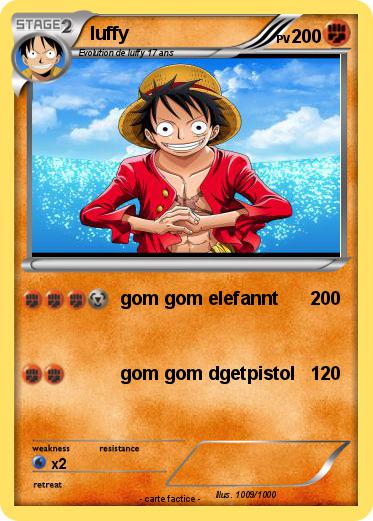 Pokemon luffy