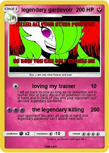 Pokemon legendary gardevoir