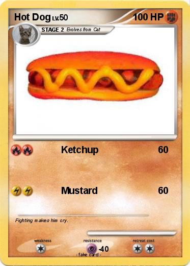 Pokemon Hot Dog