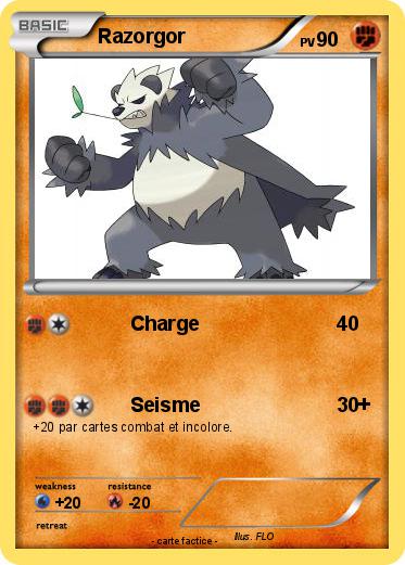 Pokemon Razorgor