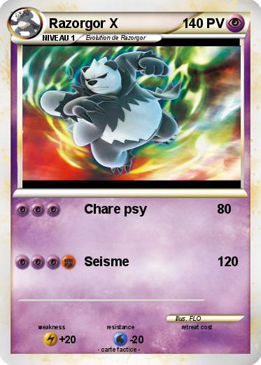 Pokemon Razorgor X