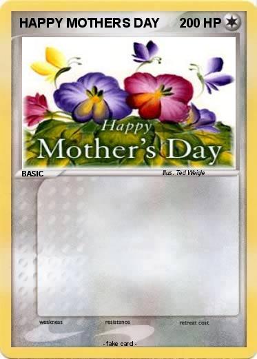 Pokemon HAPPY MOTHERS DAY