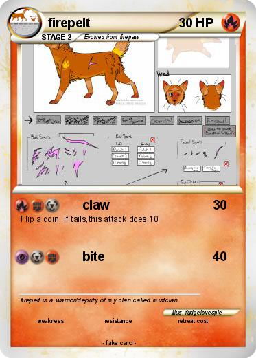 Pokemon firepelt