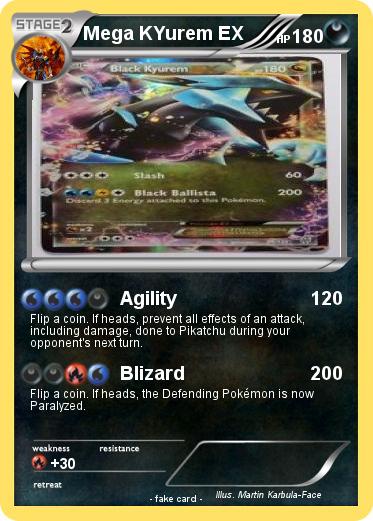 Pokemon Mega KYurem EX