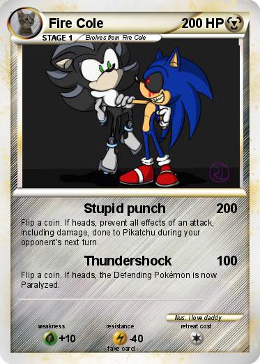 Pokemon Fire Cole
