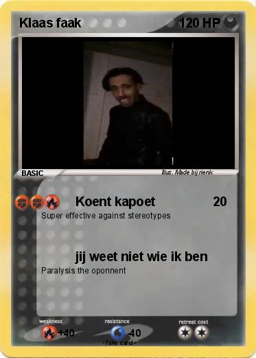 Pokemon Klaas faak