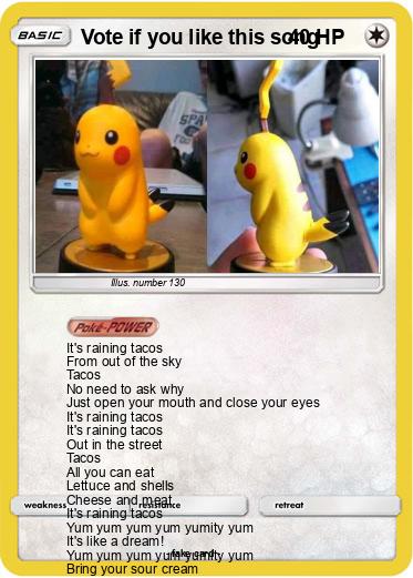 Pokemon Vote if you like this song
