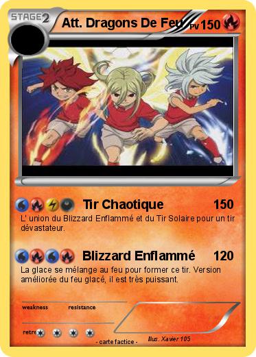 Pokemon Att. Dragons De Feu