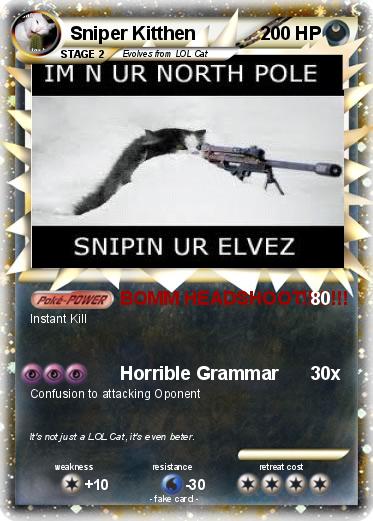 Pokemon Sniper Kitthen