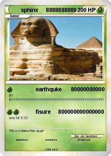Pokemon sphinx     8888888888
