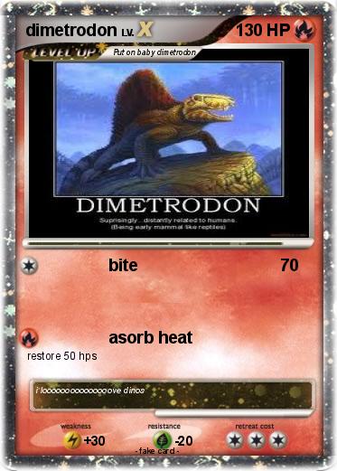 Pokemon dimetrodon
