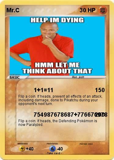 Pokemon Mr.C