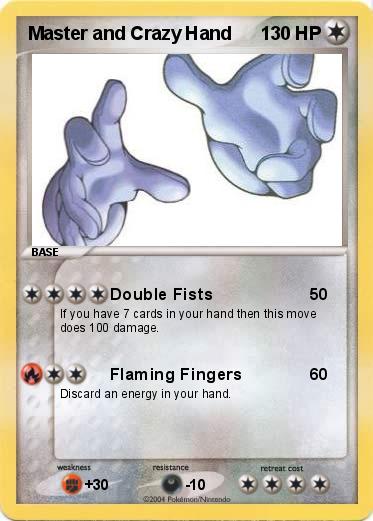 Pokemon Master and Crazy Hand