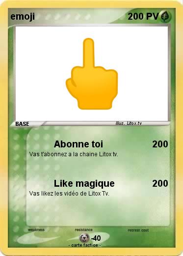 Pokemon emoji