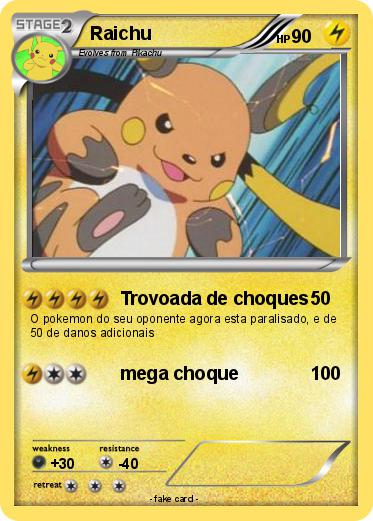 Pokemon Raichu