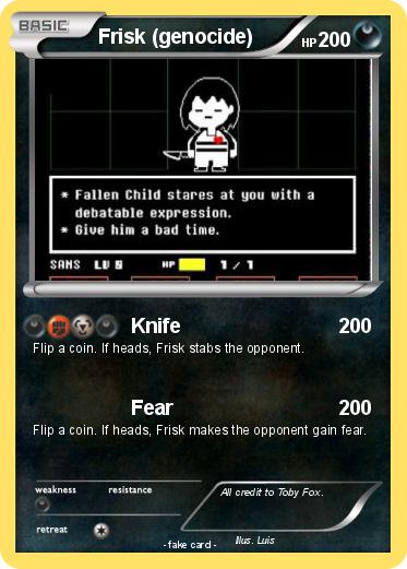 Pokemon Frisk (genocide)