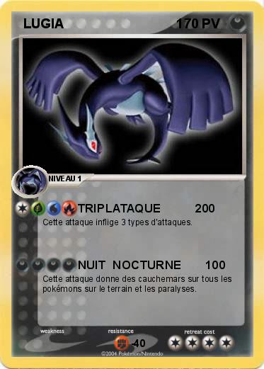 Pokemon  LUGIA                               1