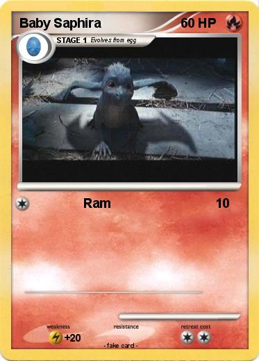 Pokemon Baby Saphira