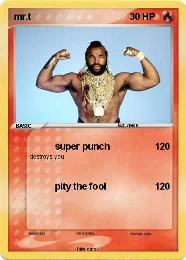 Pokemon mr.t