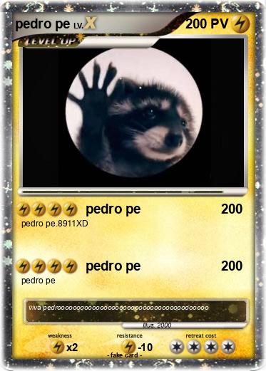 Pokemon pedro pe