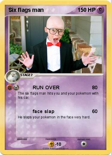 Pokemon Six flags man