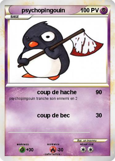 Pokemon psychopingouin