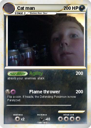 Pokemon Cat man