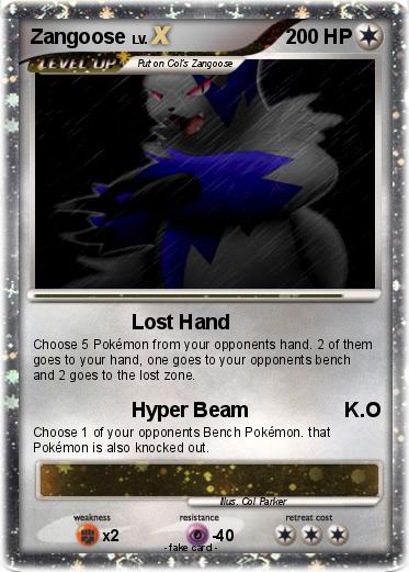 Pokemon Zangoose