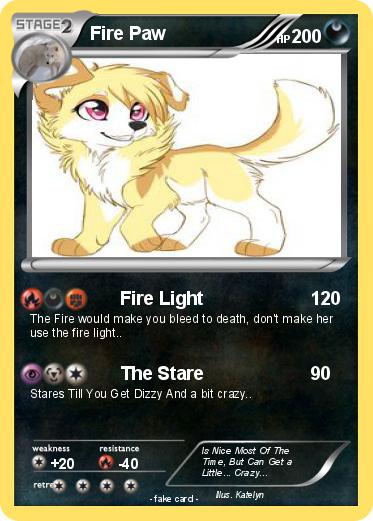 Pokemon Fire Paw
