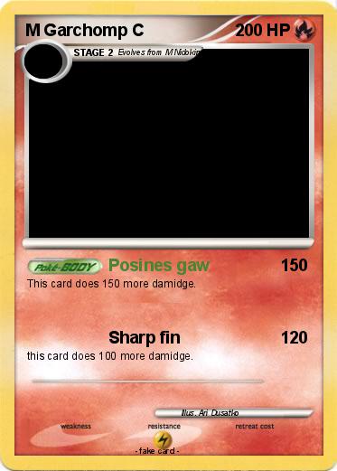Pokemon M Garchomp C