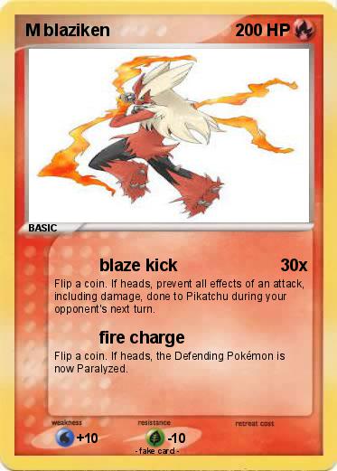 Pokemon M blaziken