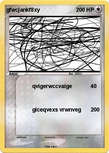Pokemon gfwcjankf8xy