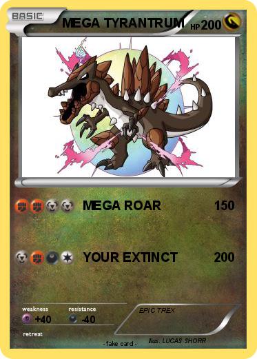 Pokemon MEGA TYRANTRUM