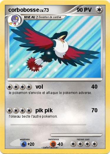 Pokemon corbobosse