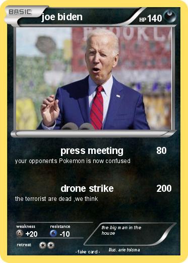 Pokemon joe biden