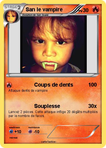 Pokemon San le vampire
