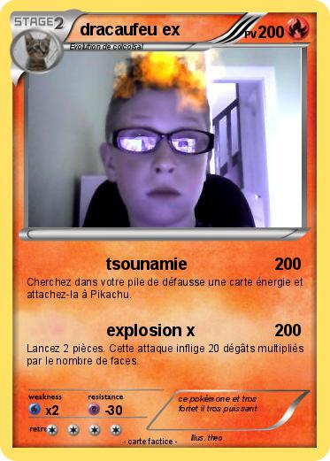 Pokemon dracaufeu ex