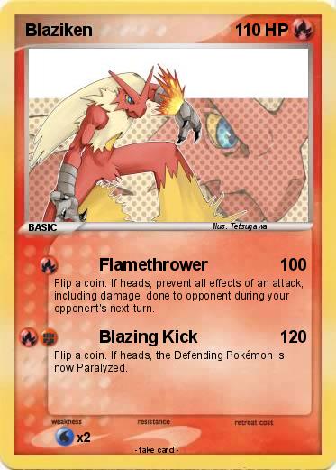 Pokemon Blaziken