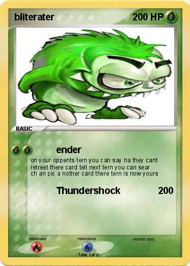 Pokemon bliterater