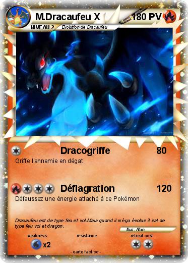 Pokemon M.Dracaufeu X