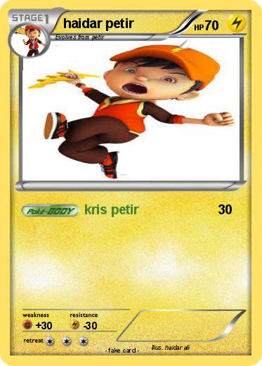 Pokemon haidar petir