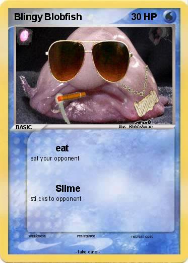 Pokemon Blingy Blobfish
