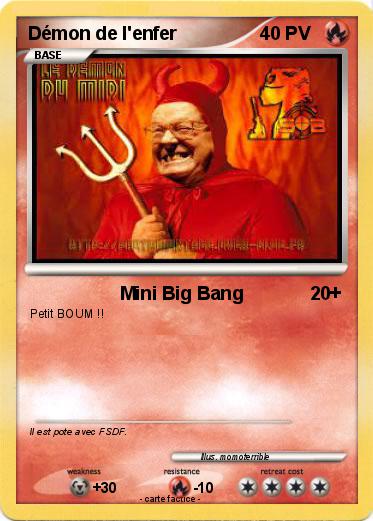 Pokemon Démon de l'enfer